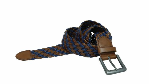 men's braided belt