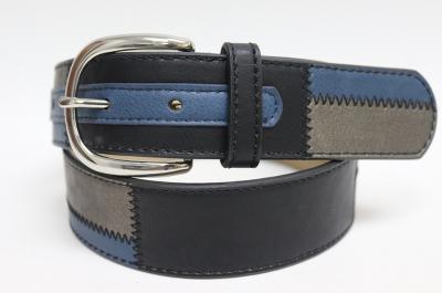 grey braided belt