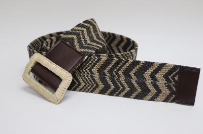 Braided Cotton Belt, Straw Belt